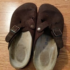 Brown Birkenstocks